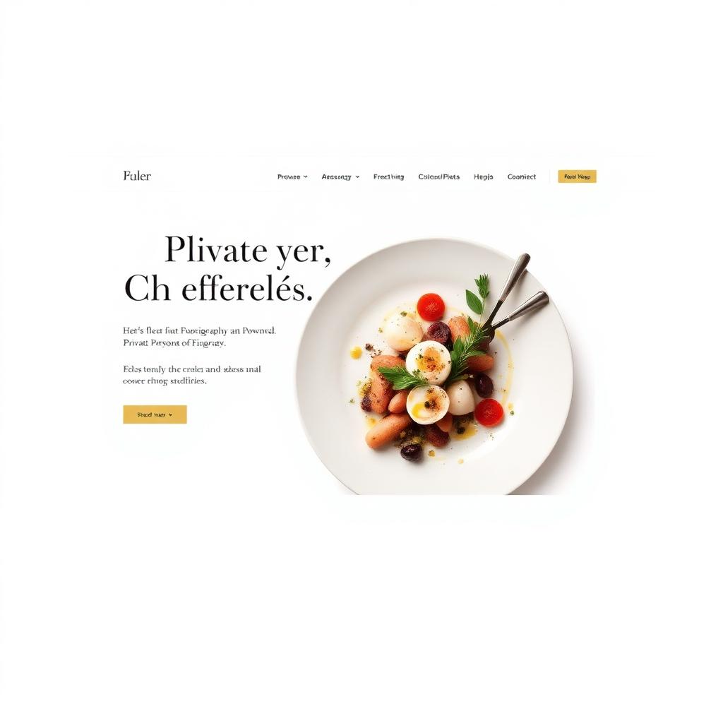 Personal Chef Website